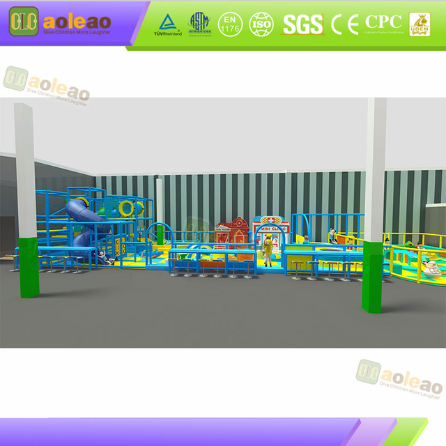 &Aacute;rea de juegos cubierta suave-Modelado tem&aacute;tico personalizado-Centro de diversiones comercial-Dise&ntilde;o e instalaci&oacute;n integrales | Aoleao