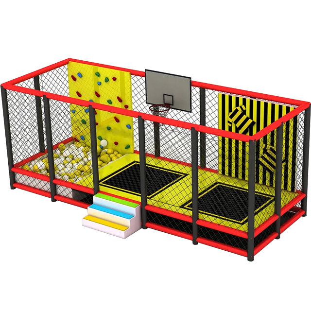 High-end atmospheric indoor trampoline