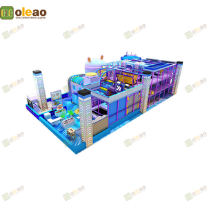 Indoor Playground Equipment Soft Play Toddler Climbing Kids Adventure Park (Ball Pit & Slide Combo) 