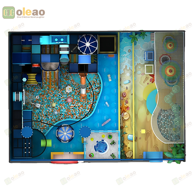 Custom Designed Indoor Playgrounds for Daycare & Malls