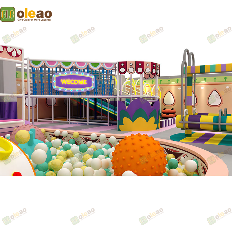 Indoor Playground Equipment Soft Play Toddler Climbing Kids Adventure Park (Adventure Tunnel Maze) 