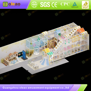 Kids' Indoor Slide & Climbing Combo - Adjustable-Angle Slide+Soft-Padded Climbing Frame, Round Edges No Sharp Parts 