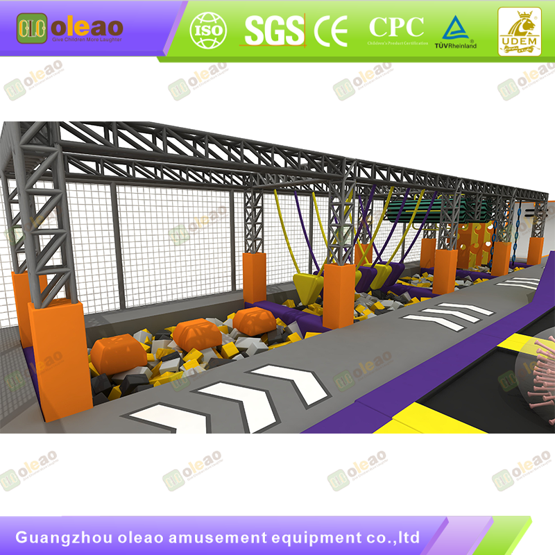 Trampoline Park – Heart-Healthy Adventure – Kids Adventure Park with Interactive Fitness