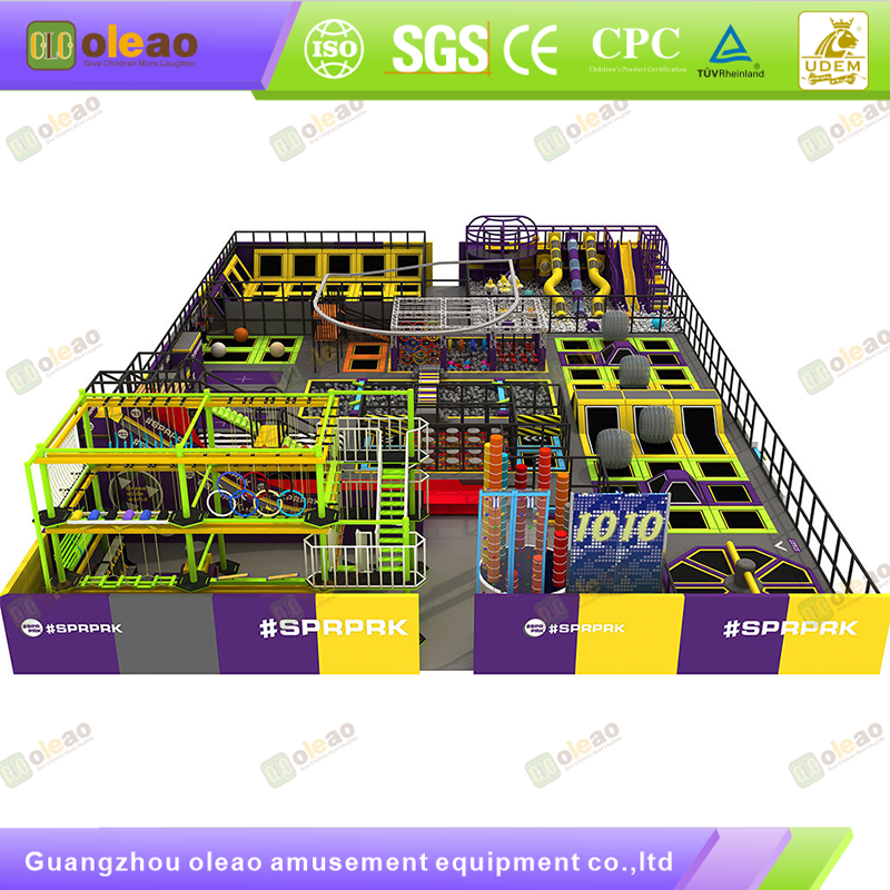 Trampoline Park – Flexibility-Building Arena – Kids Adventure Park for Curious Explorers