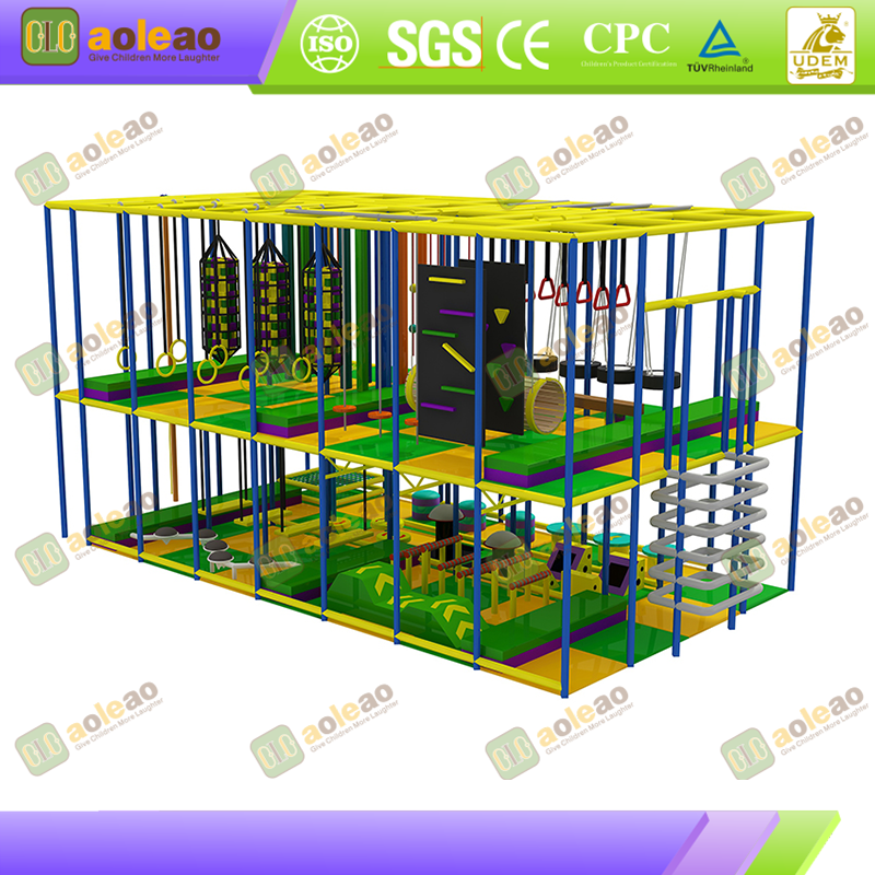 Ninja Course: Skill Training Recreational Nature and Strength Improvement in courses of a skill-training or recreational nature - Exclusive to Kids Adventure Park