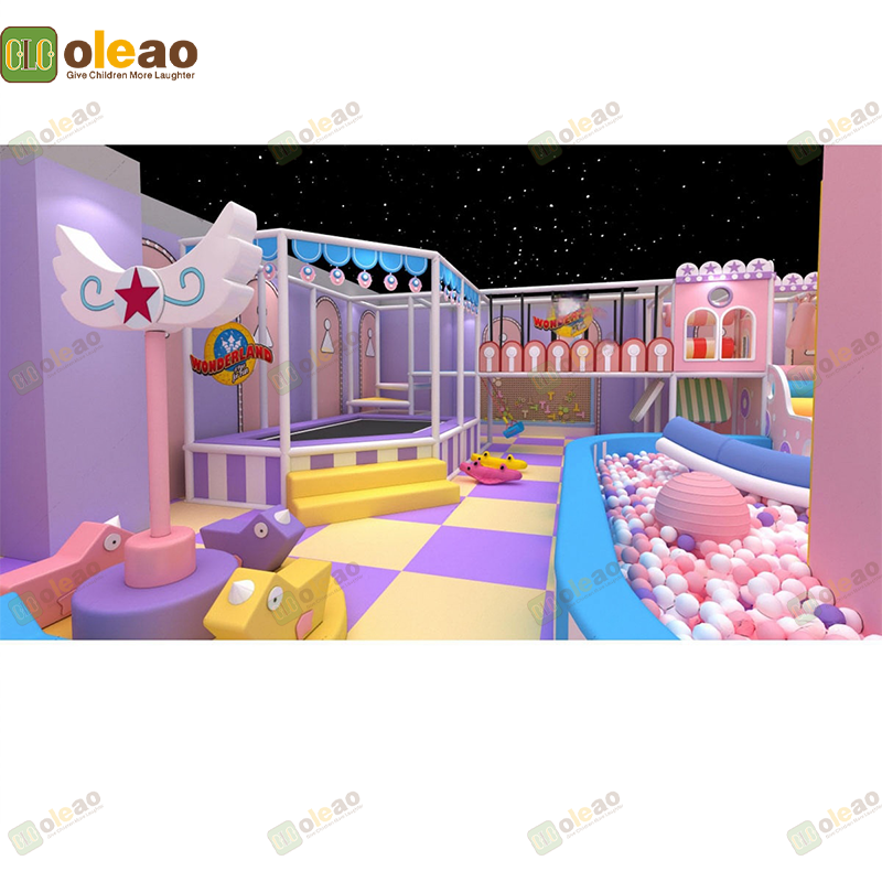 Indoor Playground Equipment Soft Play Toddler Climbing Kids Adventure Park (Soft Rock Climbing Wall) 