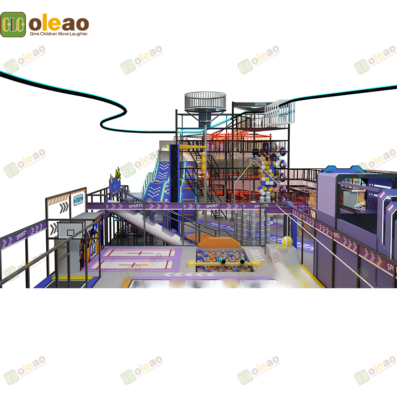 Indoor Playground Equipment Soft Play Toddler Climbing Kids Adventure Park (Toddler Gym Mat) 