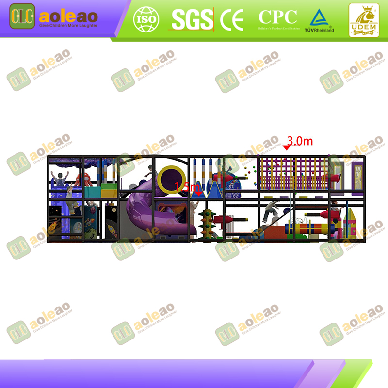 Kids' Indoor Playground + Integrated Climbing & Crawling Structure + Kindergarten Play Area + Ideal for Physical Training