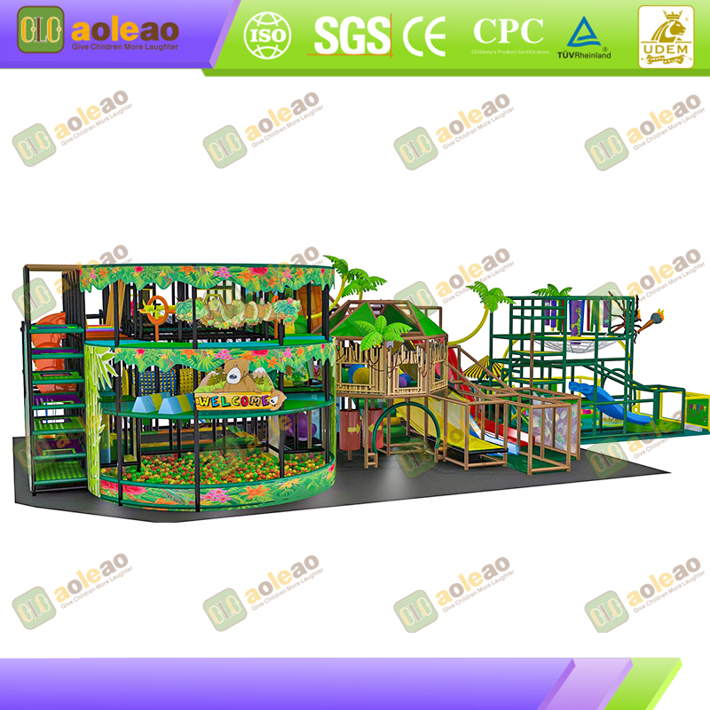 Kids' Indoor Playground + Challenge Points System + Children's Development Center + Enhance Play Fun