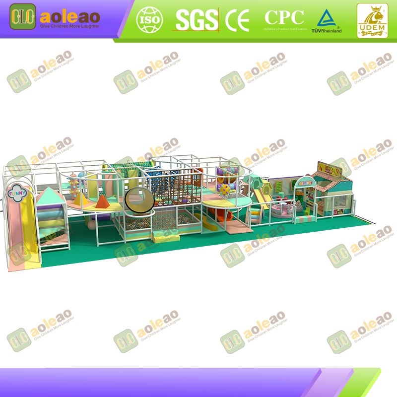  Kids' Indoor Playground + Multi-layer Challenge Game + Children's Play Store + Extend Customer Stay Time