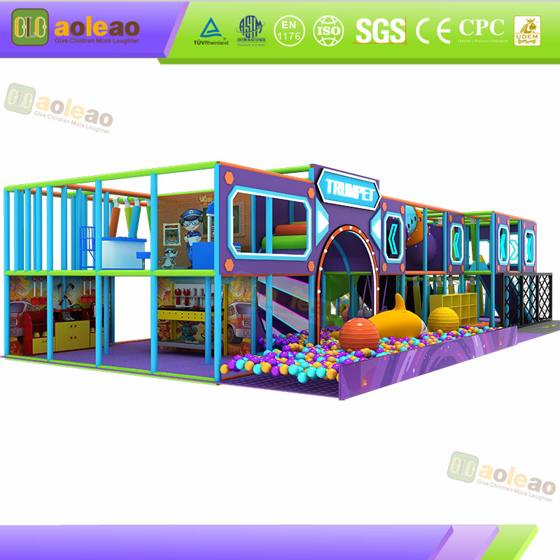 Indoor Themed Naughty Castle Multi-Level Adventure Design Parent-Child Entertainment Venue Traffic & Revenue Booster