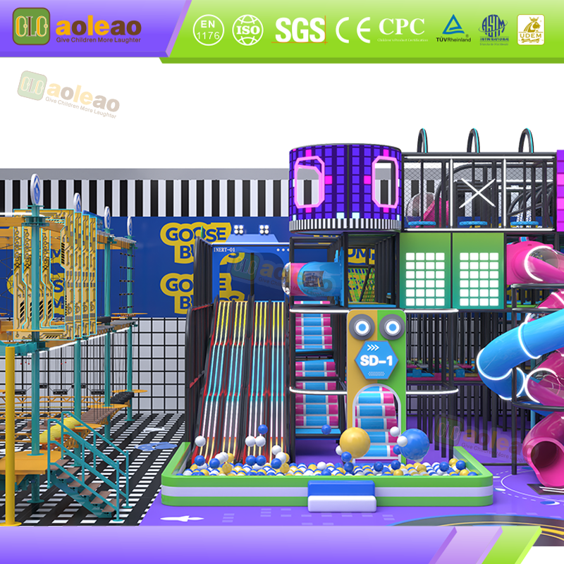 Trampoline Park – High-Energy Fitness Hub – Kids Adventure Park with Adventure Races