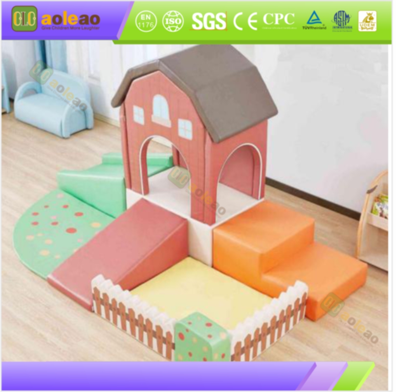 Soft Play Mat - Thick, High-elastic, Non-slip - Early Education Floor Padding - Comfort, Anti-fall & Shock Absorption | Aoleao