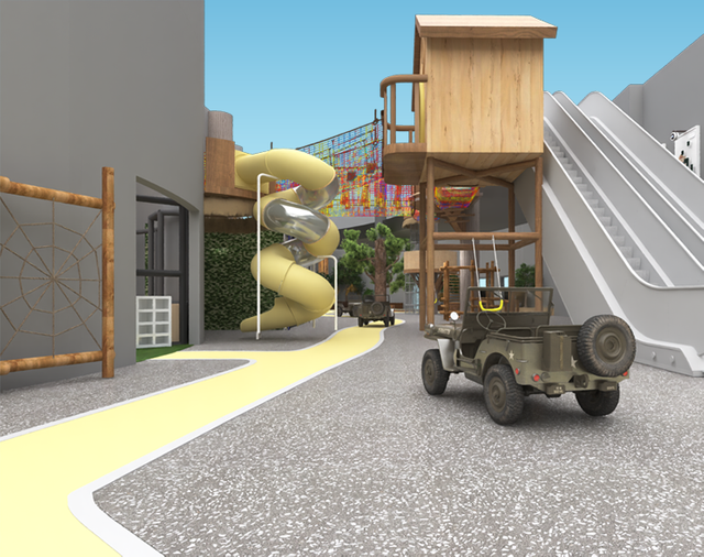 indoor playground equipment design