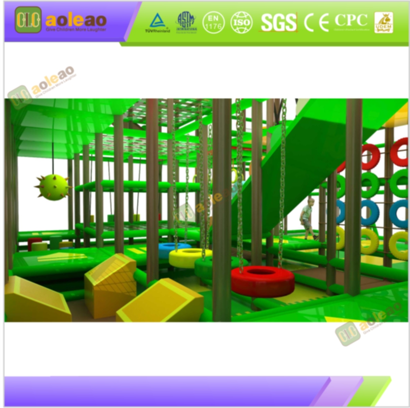 Indoor Forest Naughty Castle Natural Scene Restoration Kindergarten Play Area Intellectual & Physical Development
