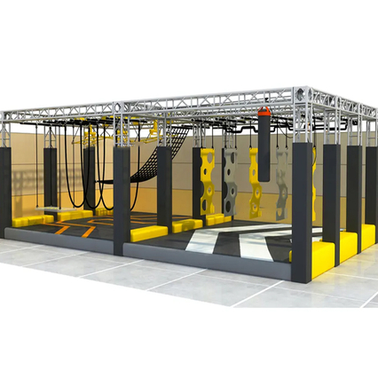High-end atmospheric indoor ninja training ground