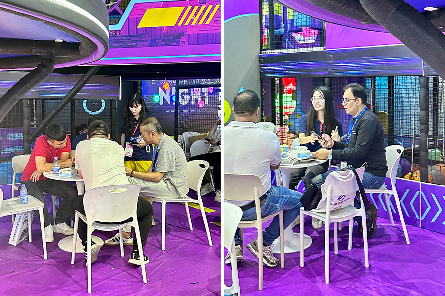 Oleao booth demo
