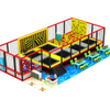 High-end atmospheric indoor trampoline