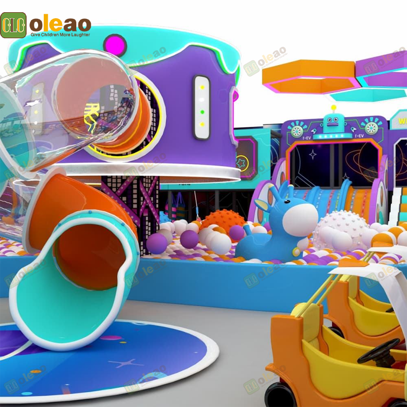 Custom Indoor Playgrounds with Slides, Climbs & Adventure Zones