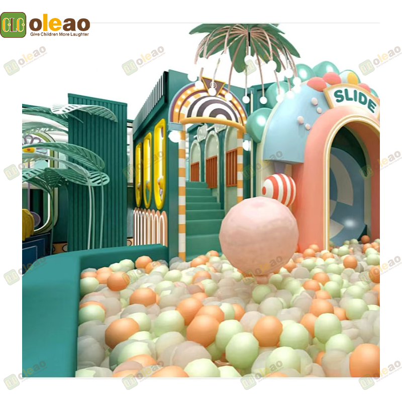 Binnen speeltuin Equipment Soft Play Toddler Climbing Kids Adventure Park (kruip door set
