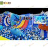 Indoor Playground Equipment Soft Play Toddler Climbing Kids Adventure Park (Swing & Slide & Ball Pit Combo)