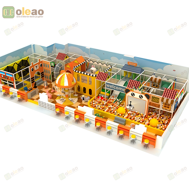Turnkey Indoor Play Center Equipment with Design & Installation