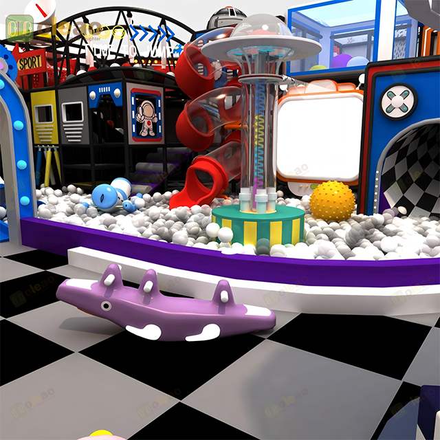 All-in-One Indoor Playground Systems – Trampoline, Slide & Climbing