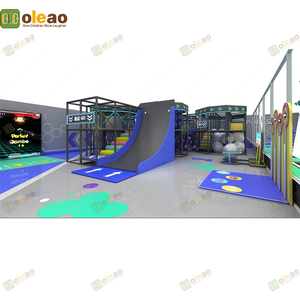 Indoor Playground Equipment Soft Play Toddler Climbing Kids Adventure Park (Soft Swing & Slide Combo)