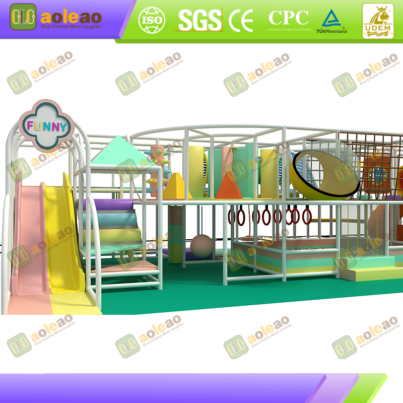  Kids' Indoor Playground + Multi-layer Challenge Game + Children's Play Store + Extend Customer Stay Time