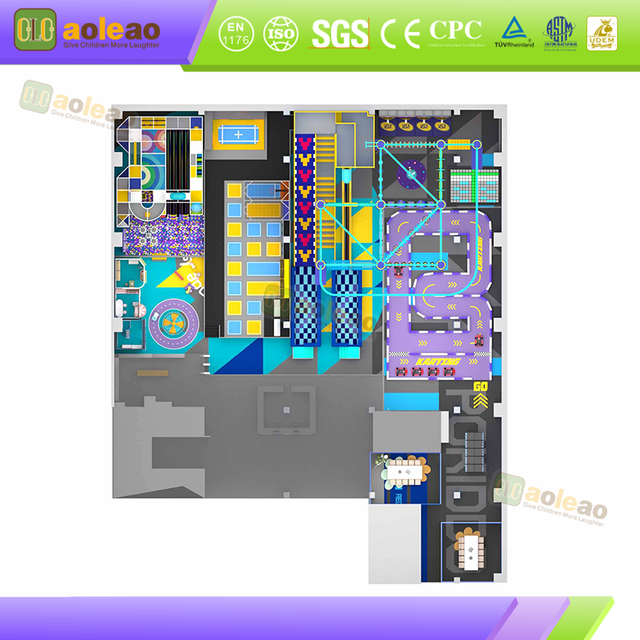 Konkurrenskraftigt Naughty Castle, Interactive Battle, Family Center, Enhance Parent-Kid Bond