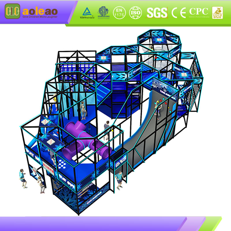 Indoor Ninja Obstacle Track - Soft Package Protection-Children Fitness Center-Anti-Collision Safe | Aoleao