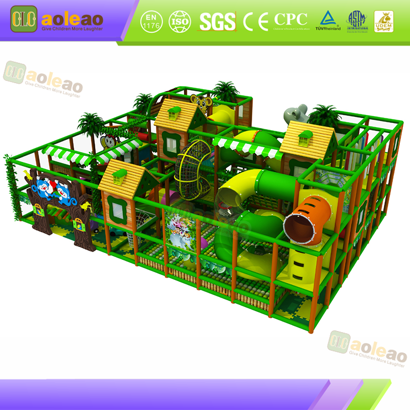 Small Indoor Playground Maze Slide, Experience Hall Equipment, High Playability