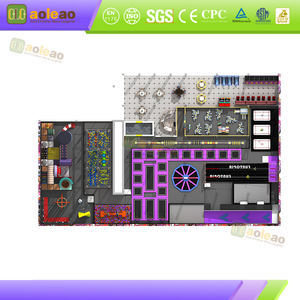 Trampoline Climbing Linkage Fun Climbing Design Trampoline Comprehensive Amusement Area Exercise Physical Fitness Increase Plays