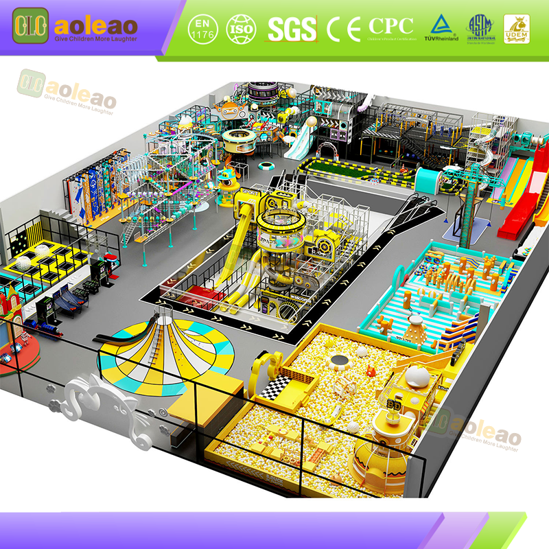 Indoor Playground Equipment Soft Play Toddler Climbing Kids Adventure Park (Toddler Activity Mat)