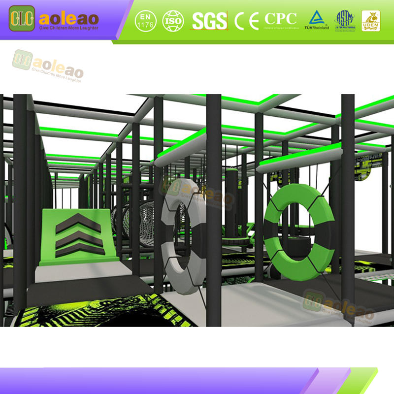 Indoor Playground Equipment Soft Play Toddler Climbing Kids Adventure Park (Foam Swing) 