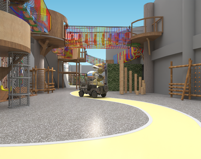 indoor playground equipment design