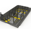 High-end atmospheric indoor ninja training ground