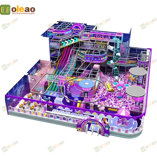 Peralatan Taman Permainan Istana Nakal yang Bergaya