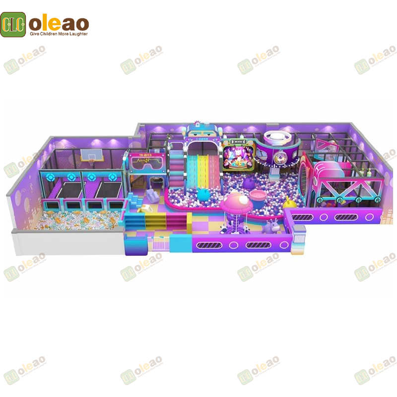 Indoor Playground Equipment Soft Play Toddler Climbing Kids Adventure Park (Foam Gym Mat)