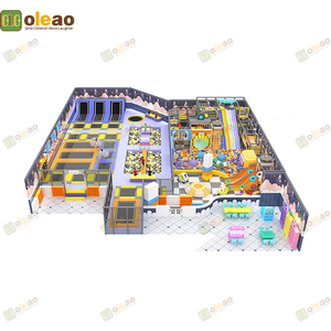  Indoor Playground Equipment Soft Play Toddler Climbing Kids Adventure Park (Slide & Swing Combo) 