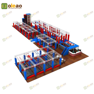 Ninja Course Skill-Training and Recreational Courses for Strength Development in courses of a skill-training or recreational nature - Selection of Kids Adventure Park