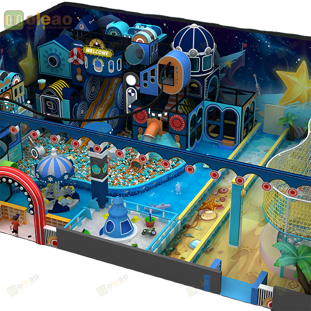 Custom Designed Indoor Playgrounds for Daycare & Malls