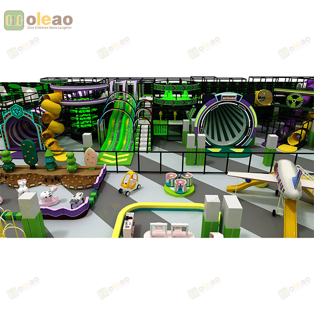 Indoor Entertainment Center Equipment with Climbing Walls