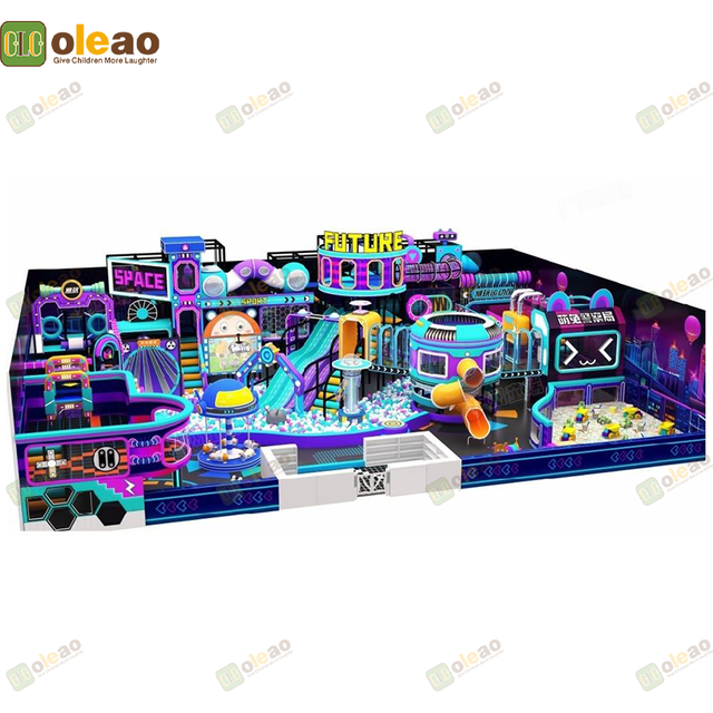 Peralatan Taman Permainan Dalaman Soft Play Taman Kembara Kanak-Kanak Mendaki Kanak-Kanak (Kombo Slaid & Panjat)