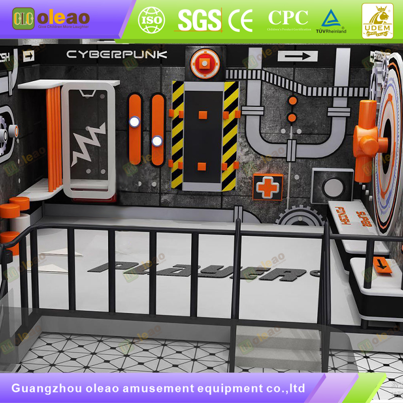 Smart Interactive Playground Castle with Projector Games & Checkpoint System - Indoor Play Area for Family Parks/Early Education Centers - Edutainment & Customer-Drawing