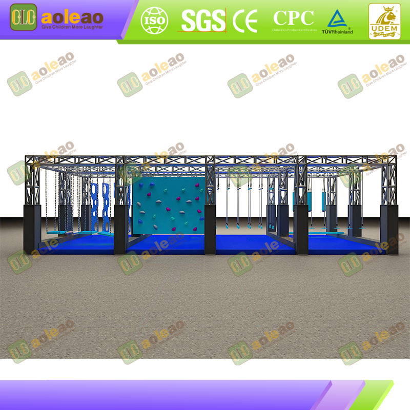 Ninja Course Strength Reinforcement in Recreational Skill Training courses of a skill-training or recreational nature - Feature of Kids Adventure Park