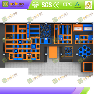 Trampoline Park – Balance-Improving Zone – Kids Adventure Park for Little Athletes