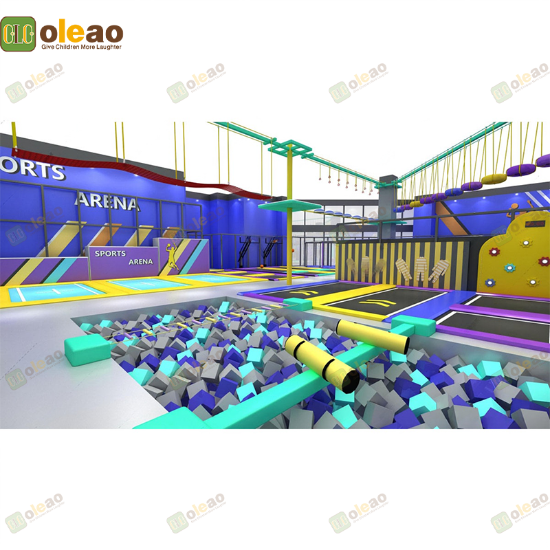 Indoor Playground Equipment Soft Play Toddler Climbing Kids Adventure Park (Ball Pit & Tunnel Combo) 