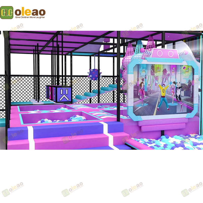 Indoor Playground Equipment Soft Play Toddler Climbing Kids Adventure Park (Climbing Arch & Tunnel)