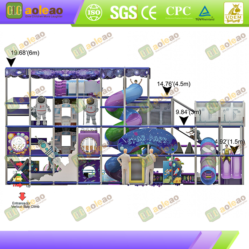 Kids' Indoor Playground + Ventilated & Breathable Design + Indoor Constant Temperature Venue + Cool & Not Stuffy